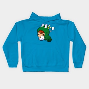 Frog Suit Freddy Kids Hoodie